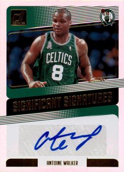 2018-19 Donruss - Significant Signatures #SS-AWK Antoine Walker Front