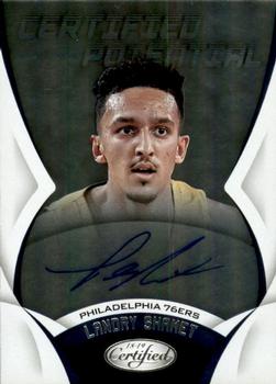 2018-19 Panini Certified - Certified Potential Autographs #CP-LS Landry Shamet Front