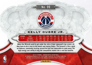 2018-19 Panini Crown Royale #99 Kelly Oubre Jr. Back