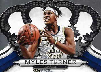 2018-19 Panini Crown Royale #200 Myles Turner Front