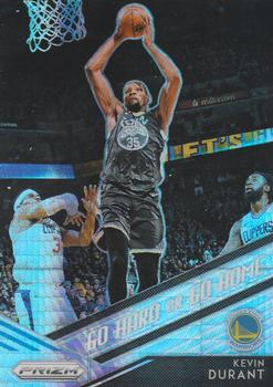 2018-19 Panini Prizm - Go Hard or Go Home Hyper #5 Kevin Durant Front