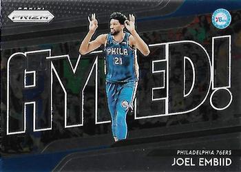 2018-19 Panini Prizm - Get Hyped! #5 Joel Embiid Front