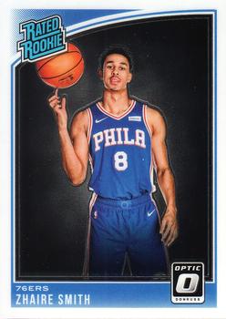 2018-19 Donruss Optic #154 Zhaire Smith Front