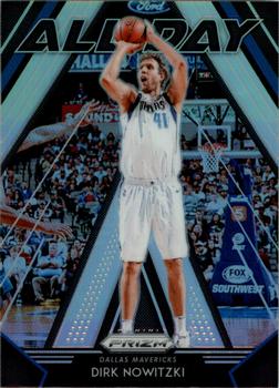 2018-19 Panini Prizm - All Day Silver #6 Dirk Nowitzki Front