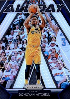 2018-19 Panini Prizm - All Day Silver #17 Donovan Mitchell Front