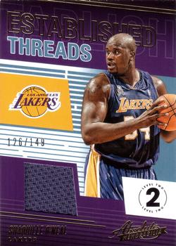 2018-19 Panini Absolute Memorabilia - Established Threads Level 2 #ET-SON Shaquille O'Neal Front