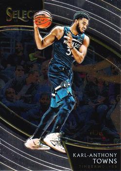 2018-19 Panini Select #257 Karl-Anthony Towns Front