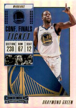 2018-19 Panini Contenders - Conference Finals Ticket #18 Draymond Green Front