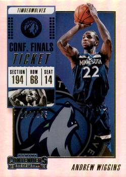 2018-19 Panini Contenders - Conference Finals Ticket #51 Andrew Wiggins Front