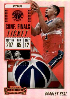 2018-19 Panini Contenders - Conference Finals Ticket #79 Bradley Beal Front