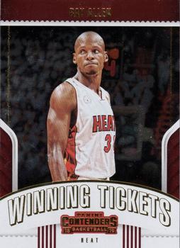 2018-19 Panini Contenders - Winning Tickets #34 Ray Allen Front