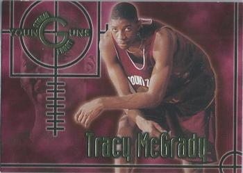 1997 Wheels Rookie Thunder - Young Guns Storm Front #YG4 Tracy McGrady Front
