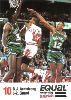 1989-90 Equal Chicago Bulls #NNO B.J. Armstrong Front
