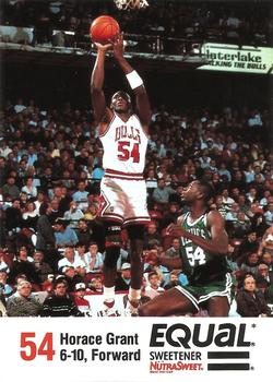 1989-90 Equal Chicago Bulls #NNO Horace Grant Front