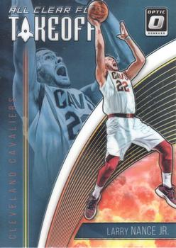 2018-19 Donruss Optic - All Clear for Takeoff #4 Larry Nance Jr. Front