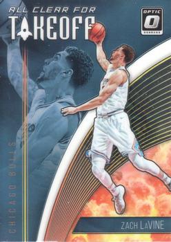2018-19 Donruss Optic - All Clear for Takeoff #5 Zach LaVine Front