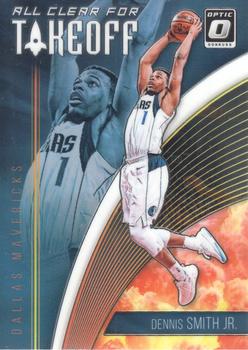 2018-19 Donruss Optic - All Clear for Takeoff #14 Dennis Smith Jr. Front