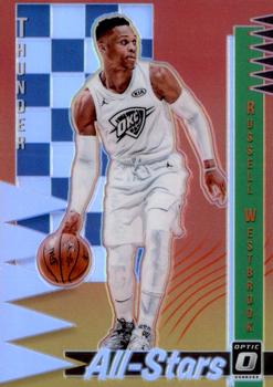 2018-19 Donruss Optic - All-Stars Holo #3 Russell Westbrook Front