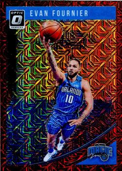 2018-19 Donruss Optic - Choice Red #19 Evan Fournier Front