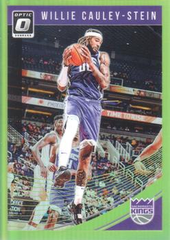 2018-19 Donruss Optic - Lime Green #91 Willie Cauley-Stein Front