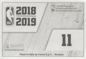 2018-19 Panini NBA Stickers European #11 Devin Booker Back
