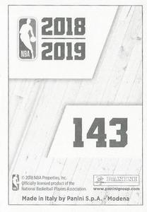 2018-19 Panini NBA Stickers European #143 Milwaukee Bucks Team logo Back