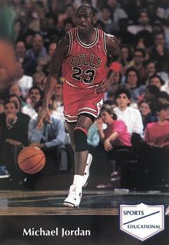 1991-92 Sports Educational - 1992 National Convention Promos #1 Michael Jordan Front