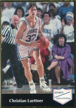 1991-92 Sports Educational - 1992 National Convention Promos #2 Christian Laettner Front