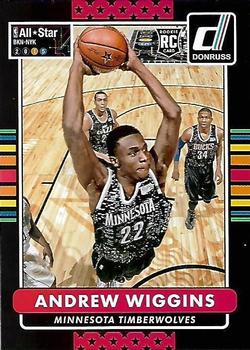 2014-15 Donruss - All-Star Weekend Wrapper Redemption #AS1 Andrew Wiggins Front