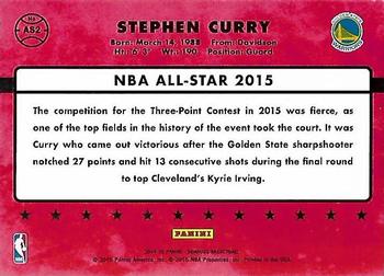 2014-15 Donruss - All-Star Weekend Wrapper Redemption #AS2 Stephen Curry Back