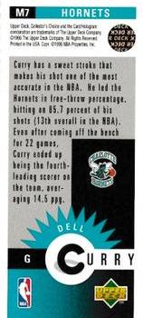 1996-97 Collector's Choice - Mini-Cards #M7 Dell Curry Back