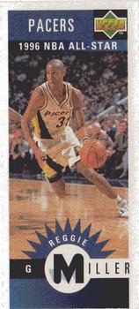 1996-97 Collector's Choice - Mini-Cards #M124 Reggie Miller Front