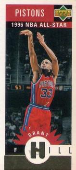 1996-97 Collector's Choice - Mini-Cards Gold #M25 Grant Hill Front