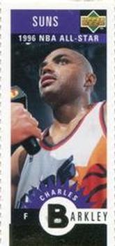 1996-97 Collector's Choice - Mini-Cards Gold #M65 Charles Barkley Front