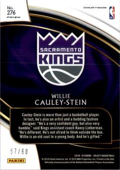 2018-19 Panini Select - Copper Prizms #276 Willie Cauley-Stein Back