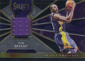 2018-19 Panini Select - Swatches #SS-KB Kobe Bryant Front