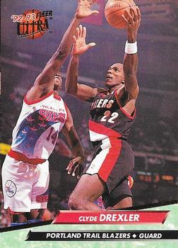 1992-93 Ultra - Perforated Magazine Sheet #149 Clyde Drexler Front