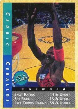 1994 NBA Jam Session #NNO Cedric Ceballos Front