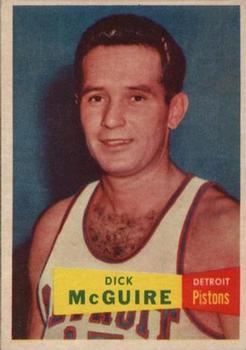1957-58 Topps #16 Dick McGuire Front