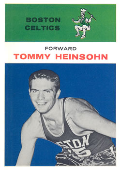 1961-62 Fleer #19 Tom Heinsohn Front