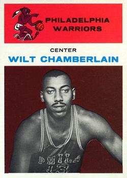 1961-62 Fleer #8 Wilt Chamberlain Front