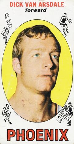 1969-70 Topps #31 Dick Van Arsdale Front
