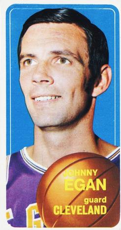 1970-71 Topps #34 Johnny Egan Front