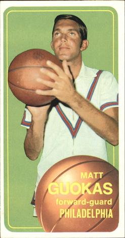 1970-71 Topps #124 Matt Guokas Front