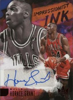 2018-19 Panini Court Kings - Impressionist Ink Ruby #II-HGR Horace Grant Front
