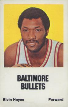 1972-73 Comspec #NNO Elvin Hayes Front