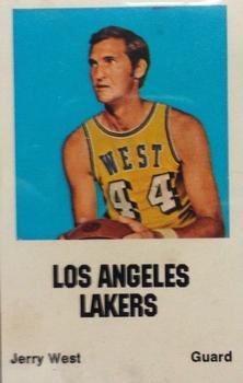 1972-73 Comspec #NNO Jerry West Front