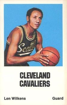 1972-73 Comspec #NNO Lenny Wilkens Front
