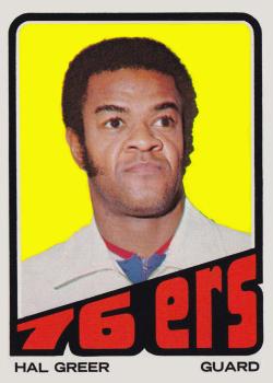 1972-73 Topps #56 Hal Greer Front