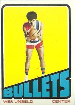 1972-73 Topps #21 Wes Unseld Front
